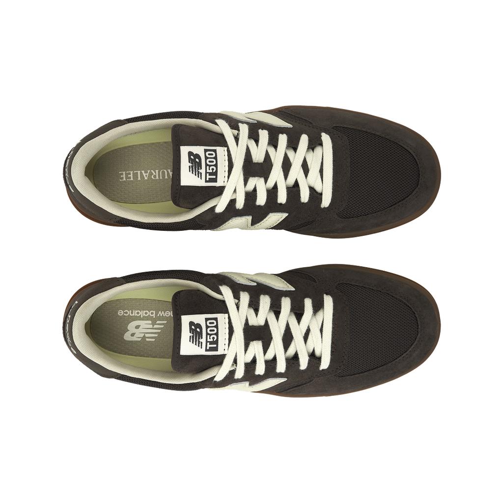 Auralee X New Balance T500 Java Unisex Sneakers Brown White-Asparagus CT500AE
