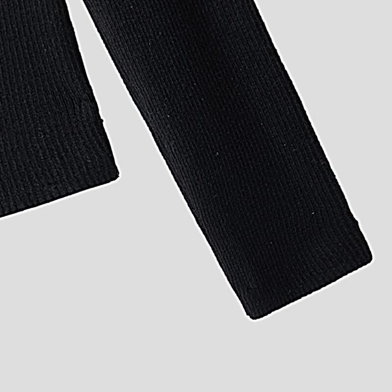 Women's Simple Long-Sleeve Polo Collar Knit Top