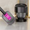 Hemispherical Brush Head Toilet Brush Groove Design Wall Mount Brush  Apartment Living