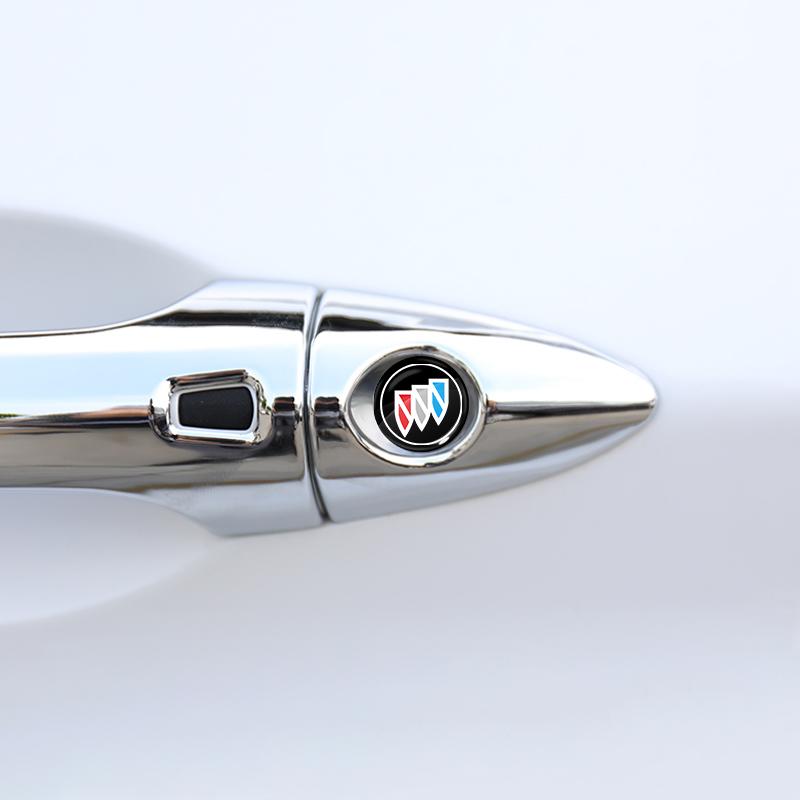Auto Schloss Schlüsselloch Aufkleber Türschloss Schutz Auto 3D Aufkleber Für Buick Verano Velite Lesabre Riviera Avenir GL6 GL8 Envision Excelle