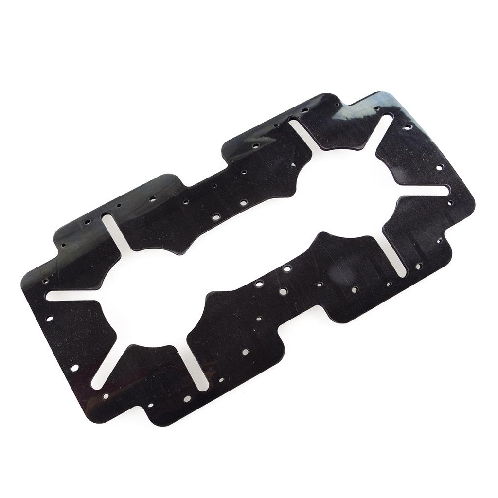 Auto-Frontkonsolen-Becherhalter, Schaumstoffplatte, passend für Honda Pilot 2009 2010 2011 2012 2013 2014 2015