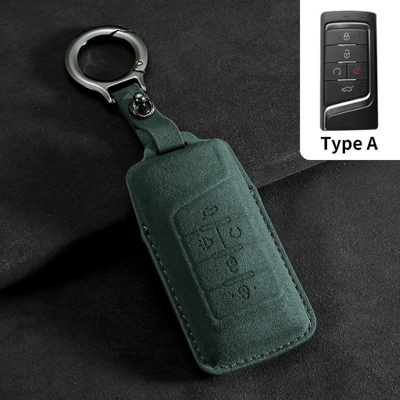 Cross Border Compatible for Trumpchi GS5 GA6 M6 High-qualityGS4 GS3 GS8 Suede Key Case with Keychain From Factory