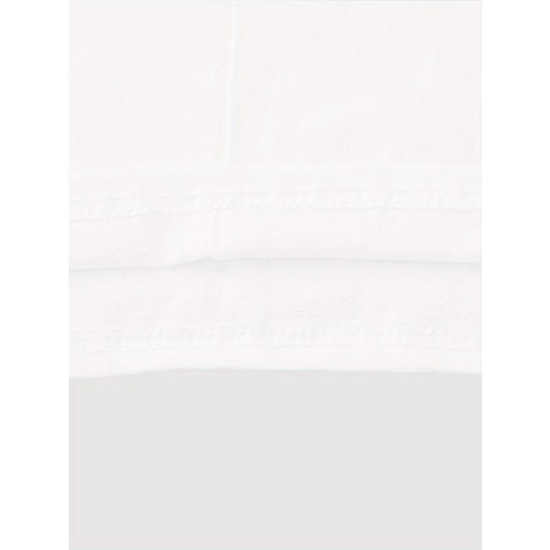 European sizes Women's Colorful Embroidered Floral Geometric PatternT-Shirt - Comfort Fit Short Sleeve Casual Top