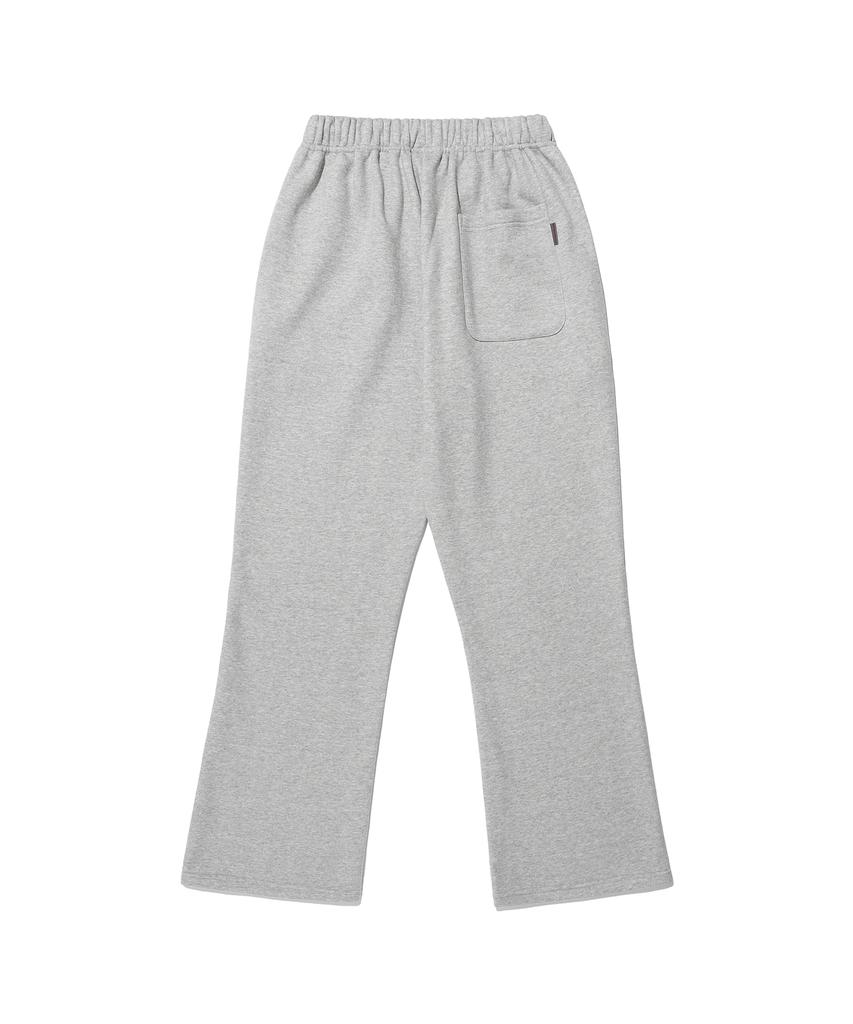 NICEGHOSTCLUB Boots Cut Sweat Pants_Grey(Ng2Efupa01A)