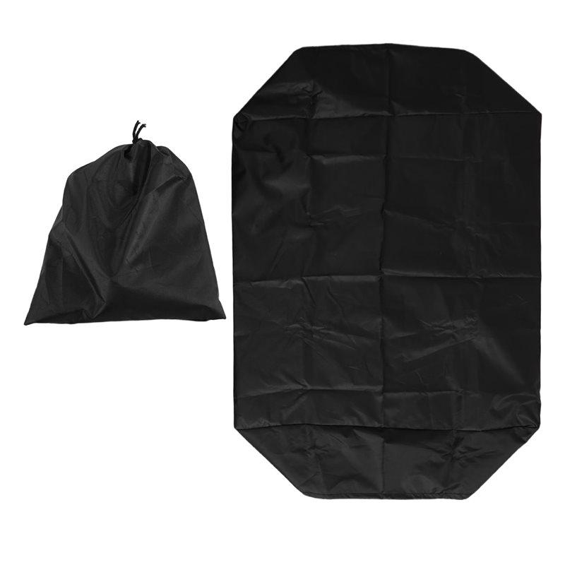 

ABUL-For Lawns For Most Lawn Spreader Compatible Broadcast Spreader Cover 420D Waterproof Design чорний