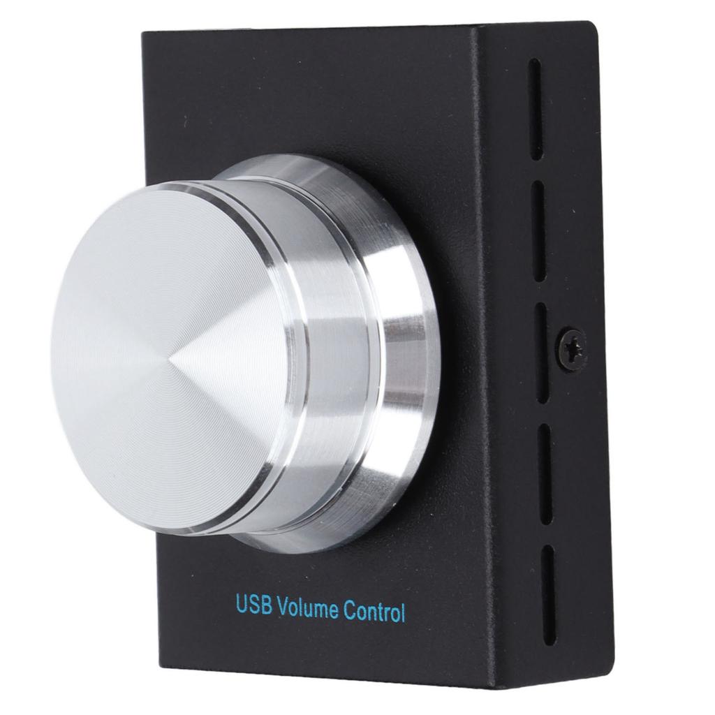 AIMOS AMU001BK USB Volume Controller O Volume Remote Controller with One Key Knob
