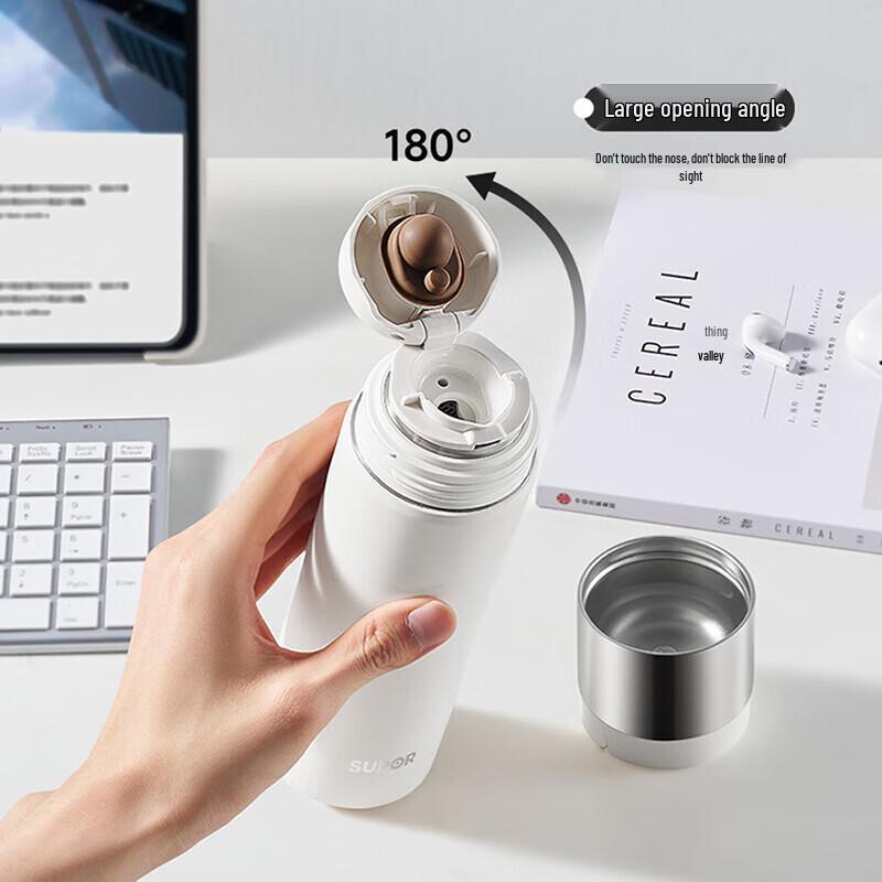 SUPOR Taku Series KCV55DC10 316L Stainless Steel Insulated Portable Mug
