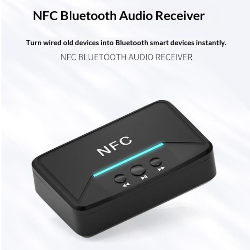 Bluetooth 5.3 Receiver, Nfc Wireless Bluetooth Adapter, Rcau Disk Player, Desktop Bluetooth Receiver