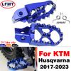For KTM XC XCF SX SXF EXC EXCF XCW XCFW 125 150 250 300 350 450 500 2017-2023 Motorcycle CNC Foot Pegs Footpeg Pedals FootRest