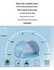 Children's Single-Layer Automatic Pop-Up Beach Tent Sunshade