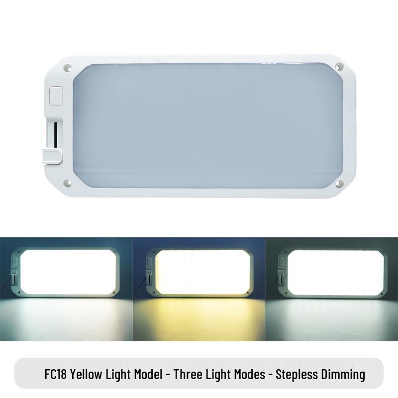 Dual-Color RV LED Interior Light: Roof, Reading, and Truck Cabin Compatible