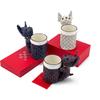 Elegant Puppy Pencil Holder with Gift Box - Stylish Light Luxury Bestseller