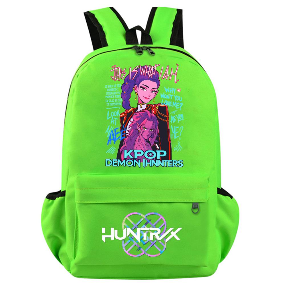 Anime Kreslený K-Pop Lovci Démonů Potisk Batoh pro Teenagera Studenta Dívku Chlapce Školní Taška Velkokapacitní Voděodolná Cestovní Taška Dětský Dárek