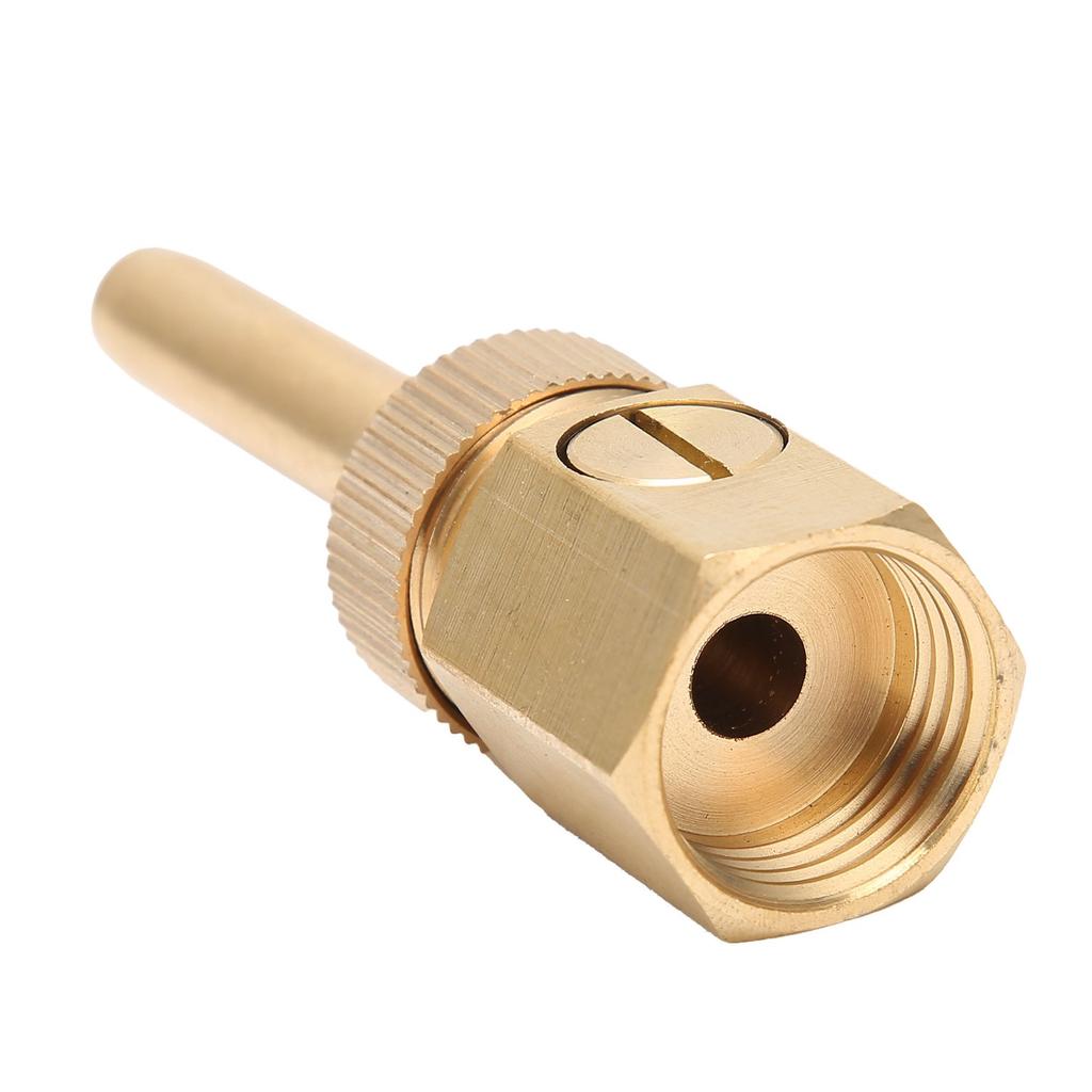 Female Thread Fountain Nozzle Brass Adjustable Water Spray Head with Valve for Pond1 2 20mm