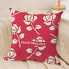 Luxury MMardi MMercred Cushion Cover Soft Plush Throw Pillow Cover DoubleSided Decorative Case Sofa Bedroom Home Decor