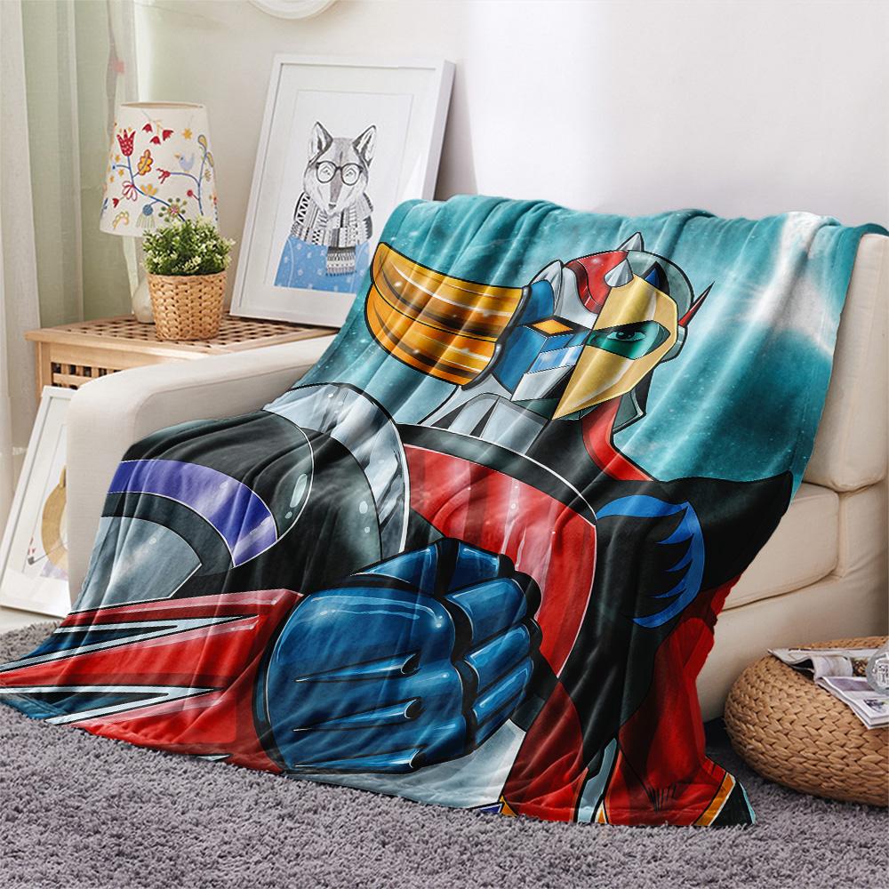 Daisuke Kadota Print Flannel Blanket, High quality Comfortable for All Seasons, Home Decor, Warmth and Comfort