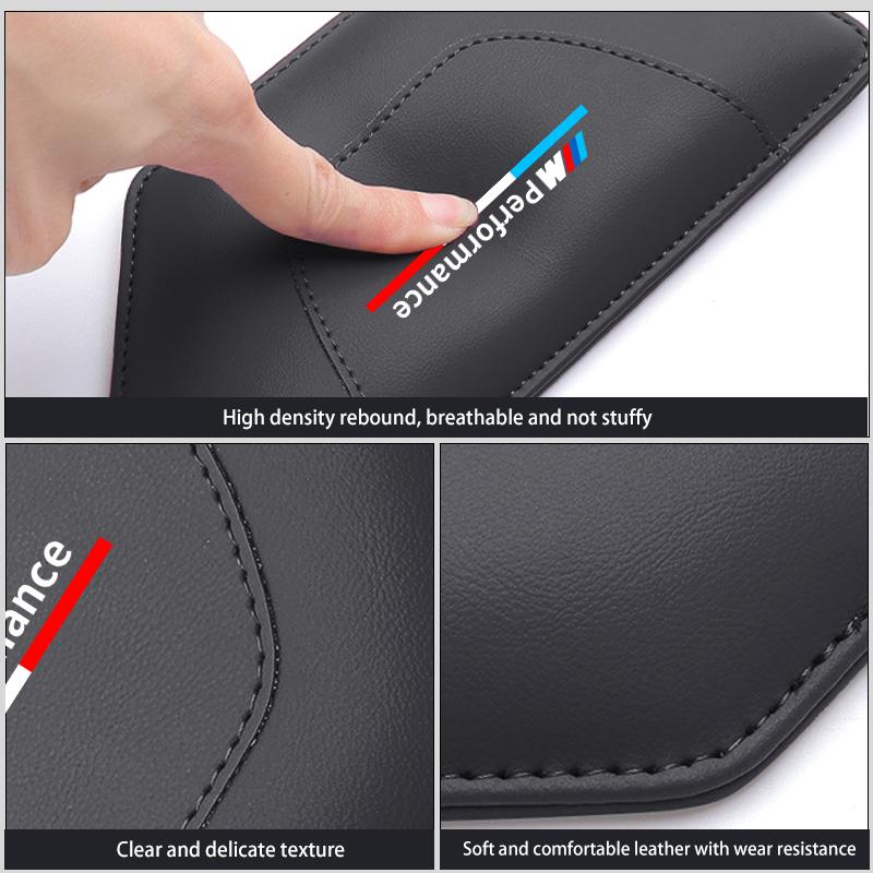 For BMW Car Knee Cushion Soft Knee Pad Pillow Comfortable Universal Elbow Thigh Support Accessories 1 2 3 5 7 Series X1 X2 X3 X4