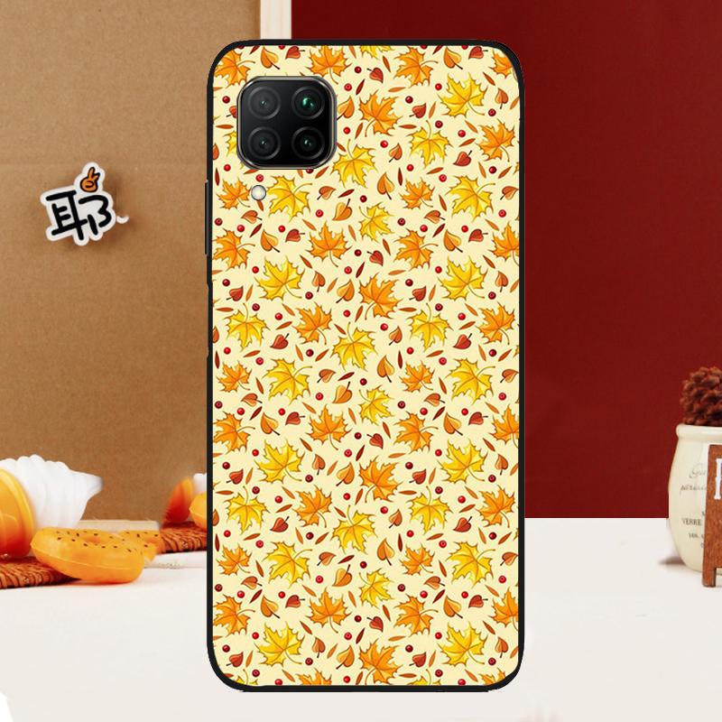 Autumn Leaves Fall Fox For Huawei Nova 12i 3i 7i 8i 11i 9 10 SE Y60 Y61 Y70 Y72 Y73 Y90 Y91 P20 P30 P40 Lite Case