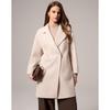 Sisui Nianhua Women's Elegant Wool Blend Coat