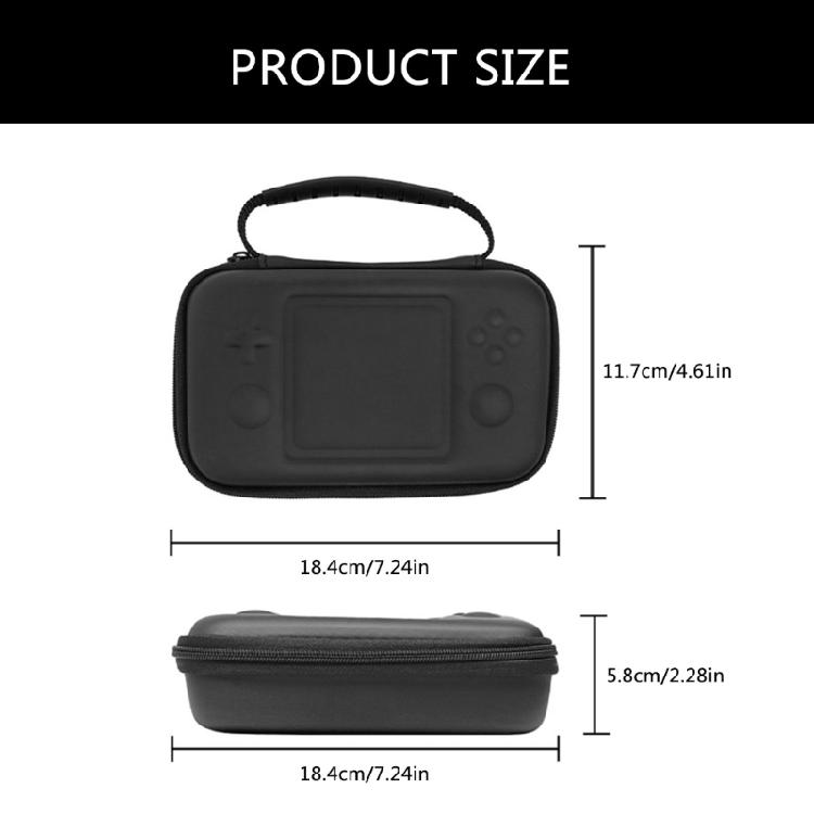 Game Console Hard Pouch EVA Bag for RG CubeXX Shockproof Protector Carrying Case with Pocket Scratchproof Storage Box