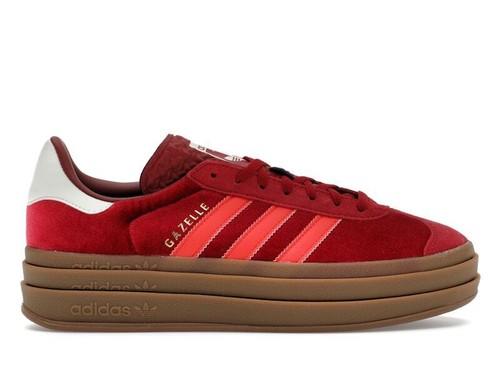 

adidas Gazelle Bold Bright Red Velvet W - IG4388 EU 9 червоний