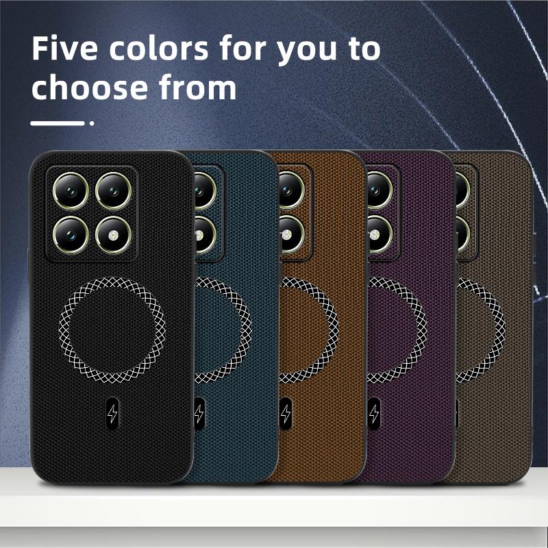 For Xiaomi 14T Premium Leather Texture Magnetic Shockproof Phone Case For Xiaomi 14T Pro Anti-Slip Protective Cover For Mi 14T
