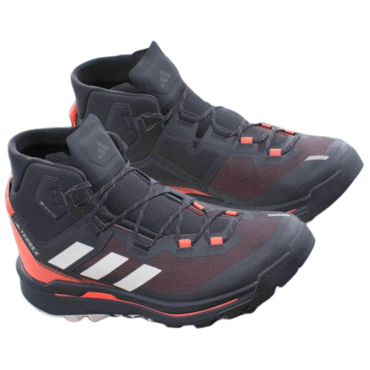 Adidas Terrex Skychaser Tech Mid GORE-TEX Černá Impact Oranžová Unisex Tenisky Core-Black Wonder-Beige Semi-Impact-Orange ID3426