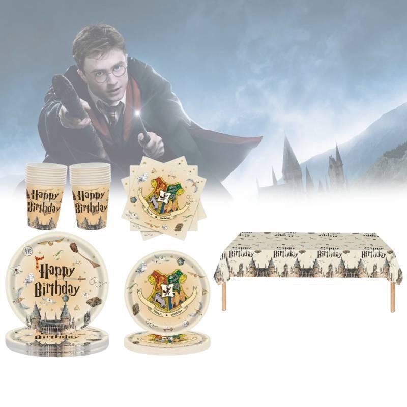 Magical Harry Potter Themed Party Disposable Tableware For Kids Birthday Celebrations