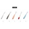 MEREDITH 5pcs 100mm 4.4g Saltwater Freshwater Fishing Soft Lures Silicone Minnow Worms Wobblers Artificial Bait Bass Tackle Jigs