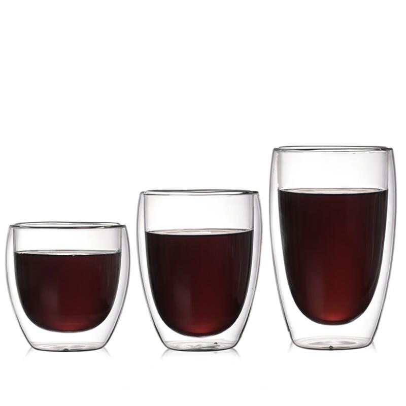 SX Double Wall Insulated Glass Cup