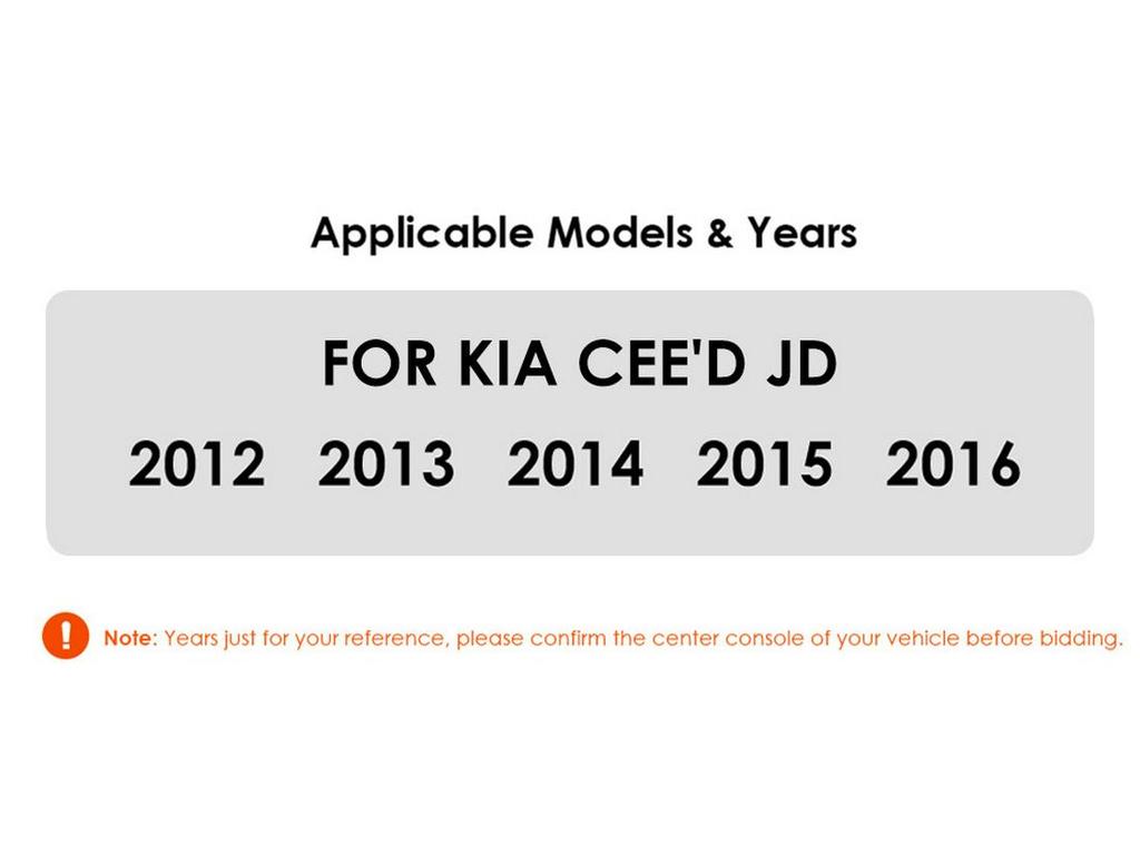 10.33-inch Android Navigation System with GPS, Bluetooth, and Wireless CarPlay for 2012-2016 Kia CEED