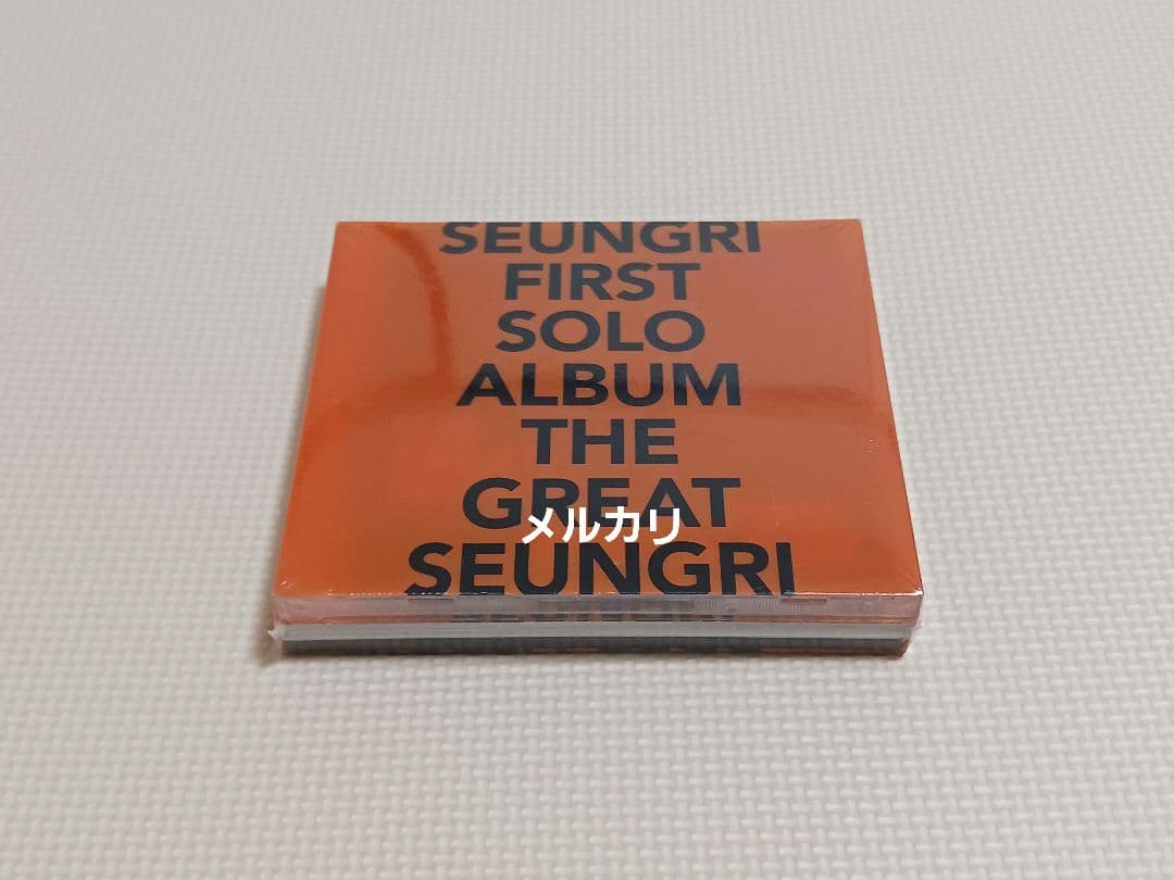 

[USED] FIRST SOLO ALBUM THE GREAT SEUNGRI Seungri Korean CD