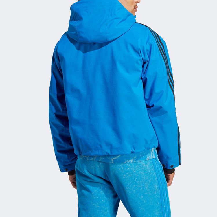 Adidas Originals Trefoil Montreal Color-Block Zip Jacket Men Jacket Blue IL9067