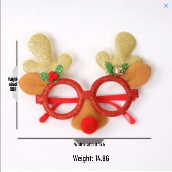 Weihnachtsbrillengestelle - Partykostümbrillen & Dekorationen