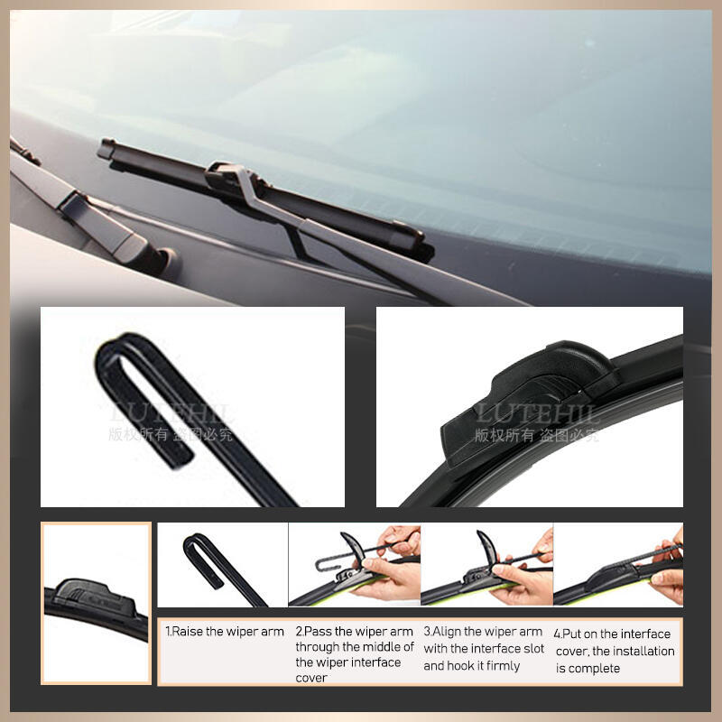 For Jeep Grand Cherokee WL MK5 -2024   Wiper Front&Rear Wiper Blades Windshield Windscreen Window Brushes 22"21"11"