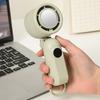 LED Display Mini Handheld Fan 3 Gears Adjustable Outdoor Cooling Fan Small Electric Fan  Summer