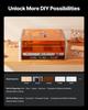 VEVOR Laser Engraver, 20W, Laser Engraving and Cutting Machine with Enclosure Camera, Laser Cutter, 400 x 400 mm Working Area, 30000 mm/min, for Wood
