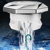 Set of 3 Sturdy ABS Materials Sink Overflows Covers for Home And Hotel Bathrooms Elegant Color Quick Installation