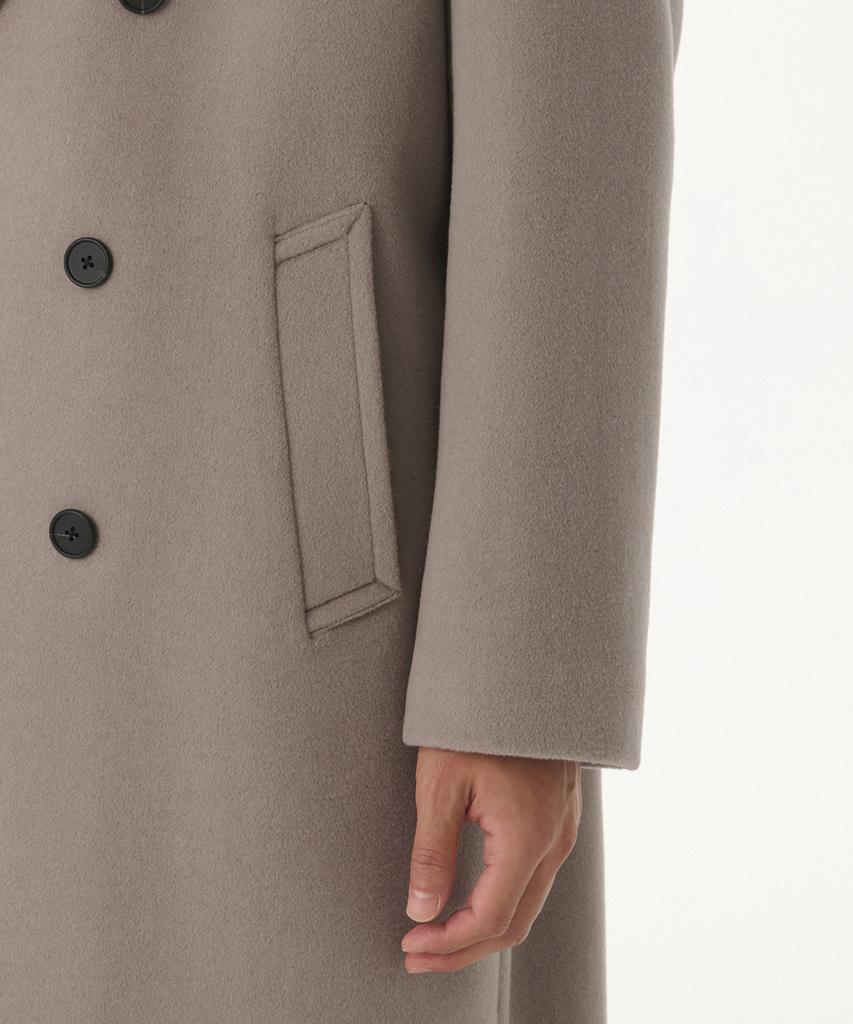 Musinsa Standard Cashmere Blend Oversized Double Coat [Mocha]