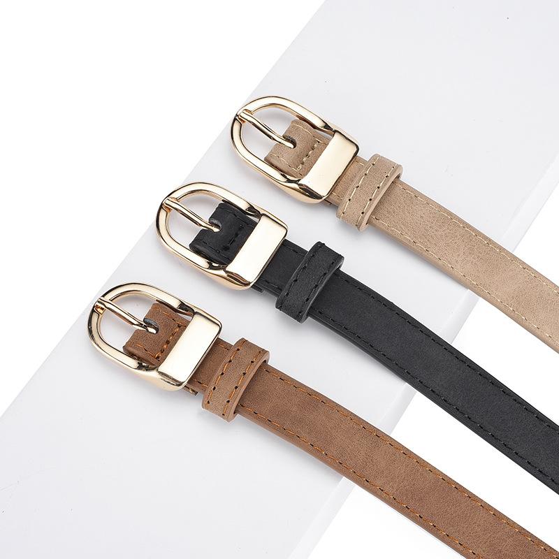 Fashionable And Chic Pu Leather Belt For Women In Multiple Colors For Occasion Every