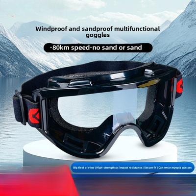 Brille Winddicht Sand Beschlagsfrei Motorradbrille Winddichte Brille Fahren Spritzschutz