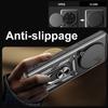For Xiaomi 15 Ultra Case with Slide Camera Lid PC+TPU Kickstand Phone Cover