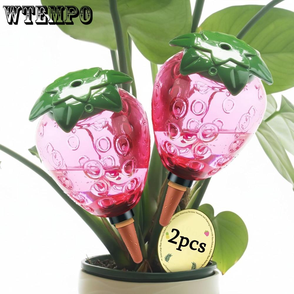 2pcs Extra Large Plant Watering Globes for Plants Plant Watering Devices Vacation Self Watering Globes with Slow Release Indoor Plant Watering Bulbs