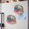 Shanghai Three-Dimensional Scenic Sand Souvenir Magnet