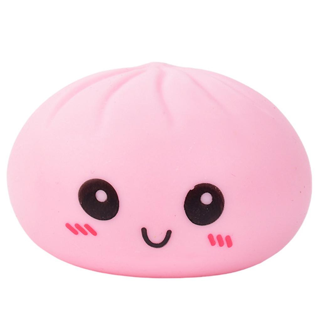 Dumpling Squishies Toy Rainbow-Dumpling Squeeze Toys Ultra-Soft Decompression Toy for Kids Adults Anti-stress Ball Fidgets Toy