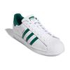 Adidas Superstar Hvit Collegiate Grønn Unisex Sneakers Skyhvit GZ3742