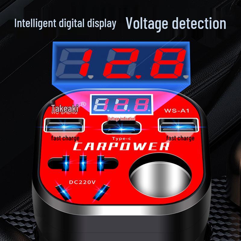 Multifunktionaler 12V/24V auf 220V Auto Lieferwagen Wechselrichter Ladegerät