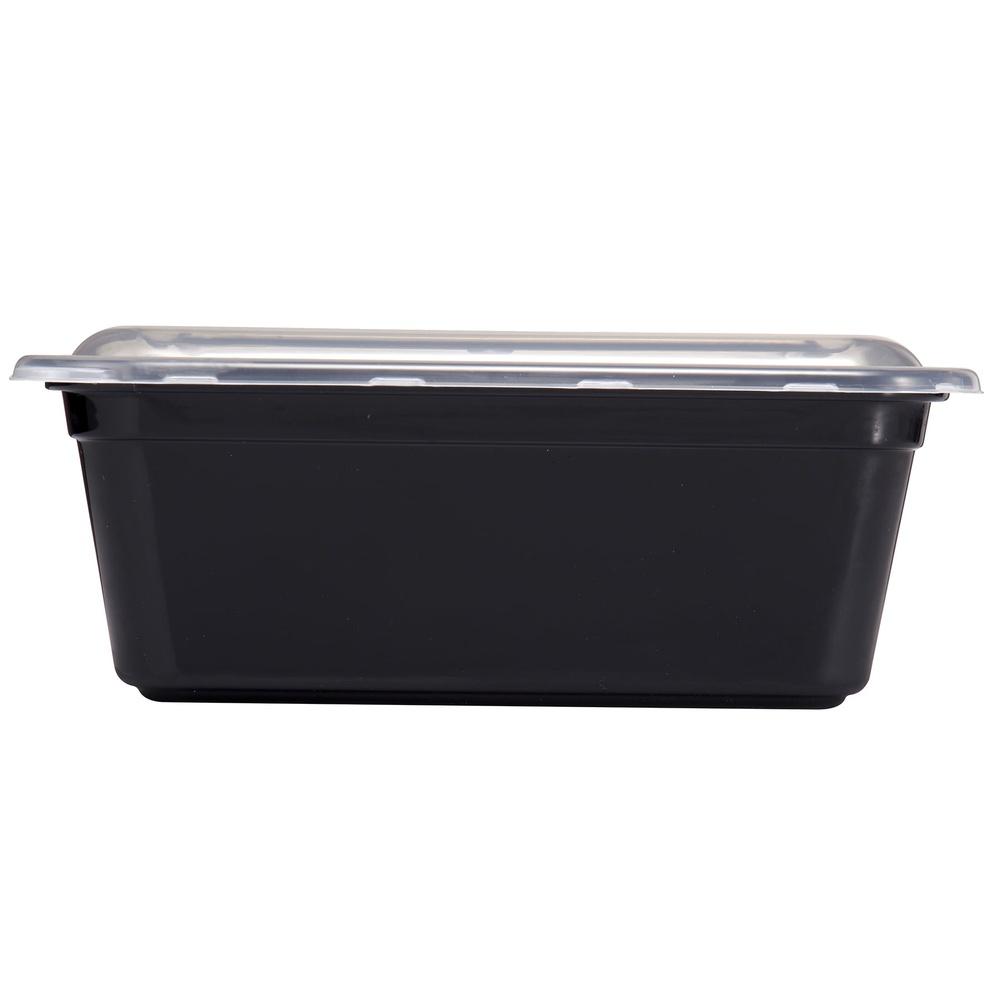 2er-Pack 8er-Becher Hohe quadratische Meal Prep Behälter BPA-frei Stapelbare Lebensmittelaufbewahrungsgläser Mikrowellen- und spülmaschinenfest 10 Stück