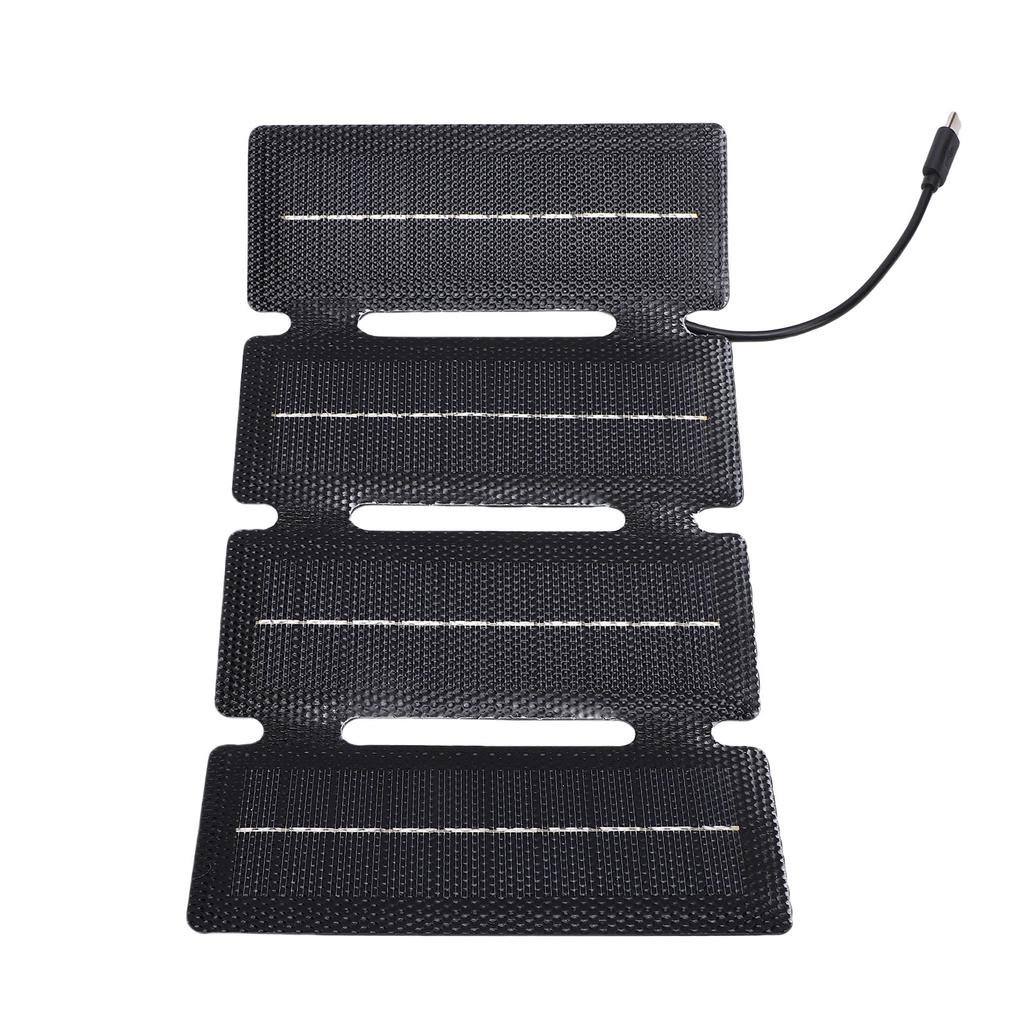 20W Solarpanel,   Dünnes faltbares Solar   141g mit Typ C ETFE monokristallines Solarpanel für Reisen im Freien