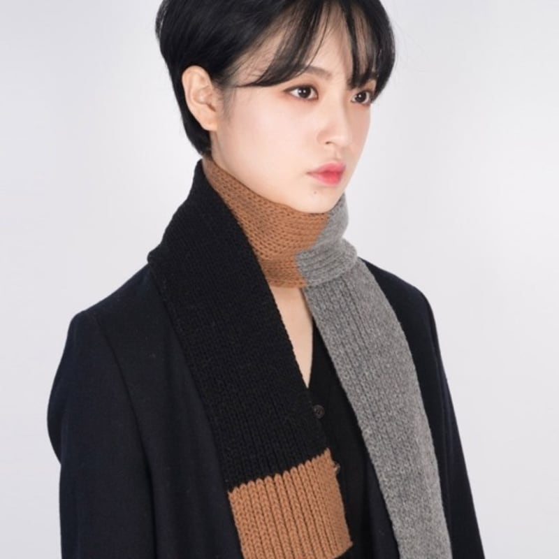 

BB’DE SOLI’DE triple muffler 3color purple